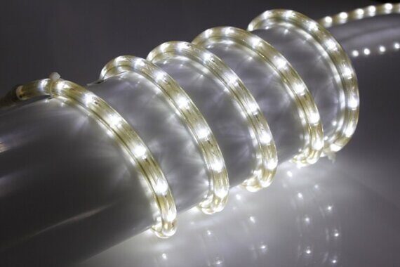 Дюралайт LED-DL-2W-90M-2,77-2M-220V-W белый,13мм, (2М) матовый Дюралайт LED-DL-2W-90M-2,77-2M-220V-W белый,13мм, (2М) матовый