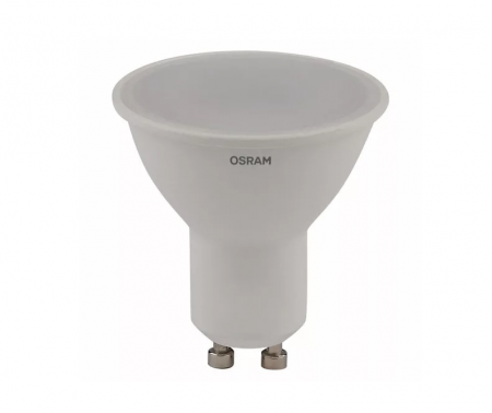 Лампа светодиодная LED OSRAM, MR16, GU10, 7W, 3000K