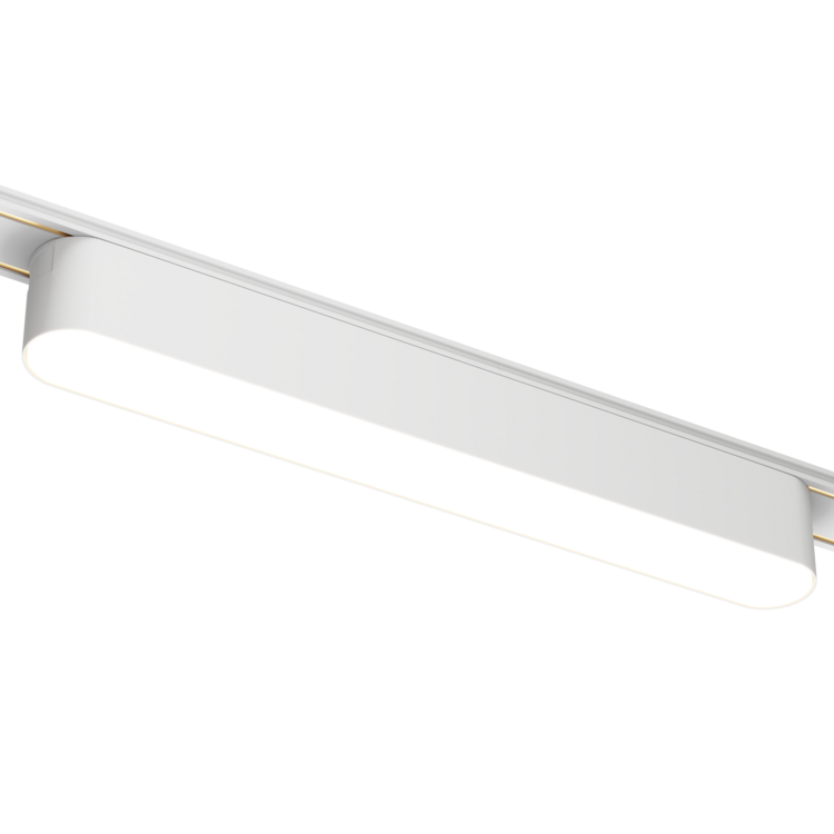 Трековый светодиодный светильник LINER MAGNETIC-H5, 18W, 3000К, 48V, Белый