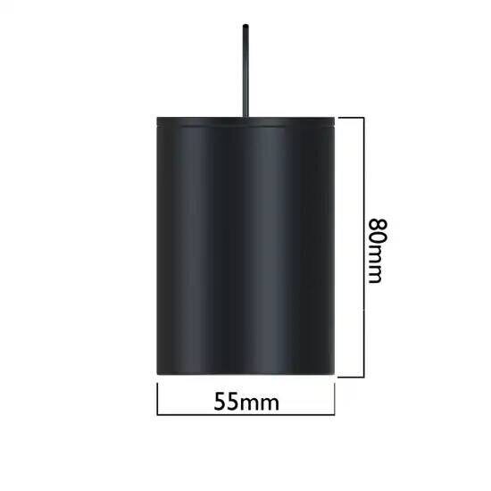 Накладной светильник COLT, MR16, GU10, Черный корпус, 55x80mm